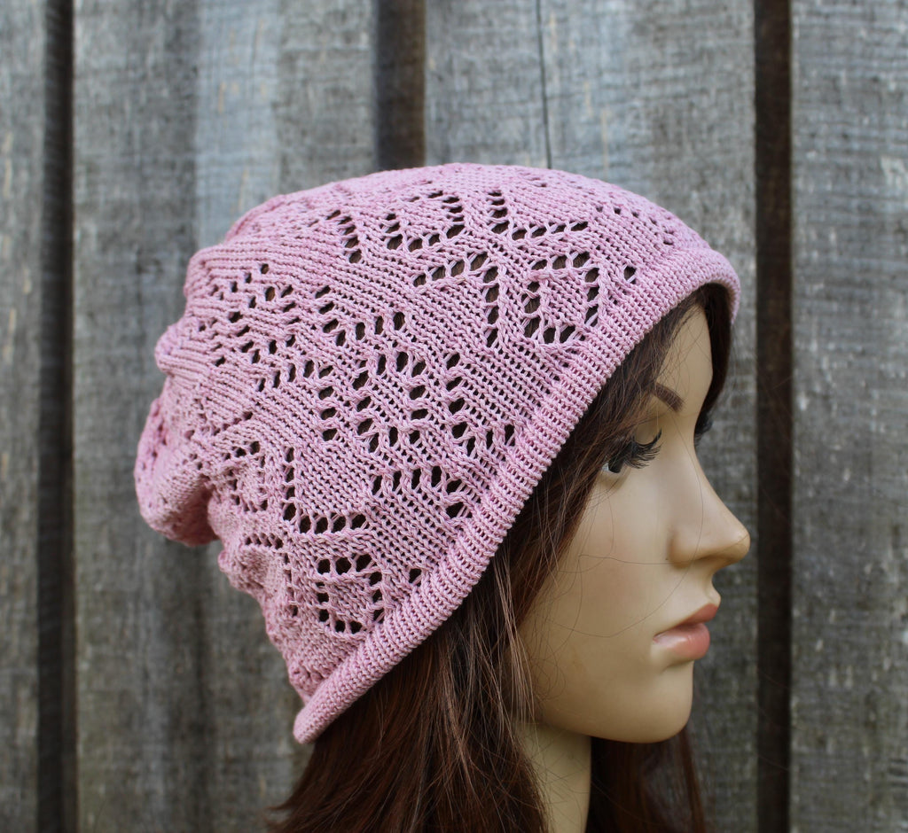 Knitting Breathable Cotton Summer Hat