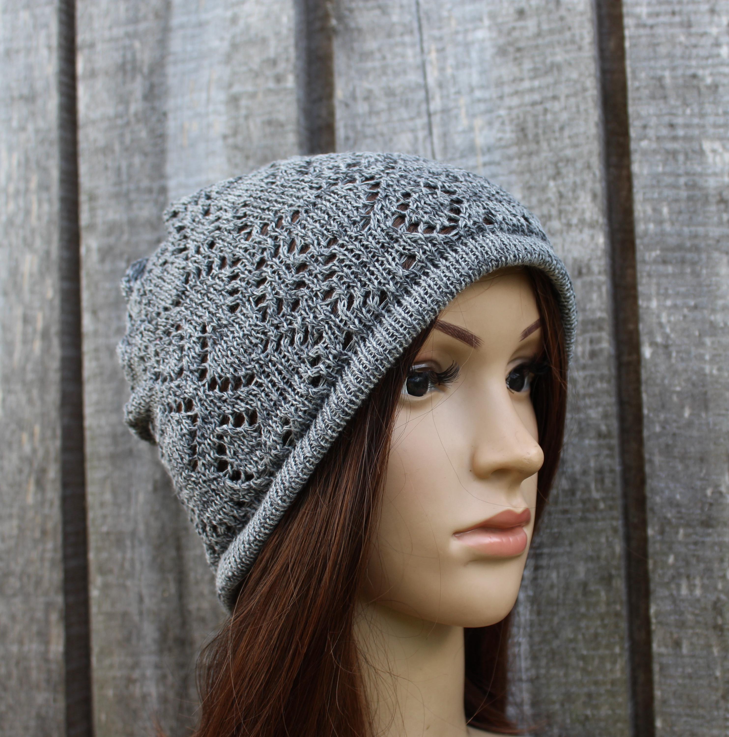 Knitting Breathable Cotton Summer Hat
