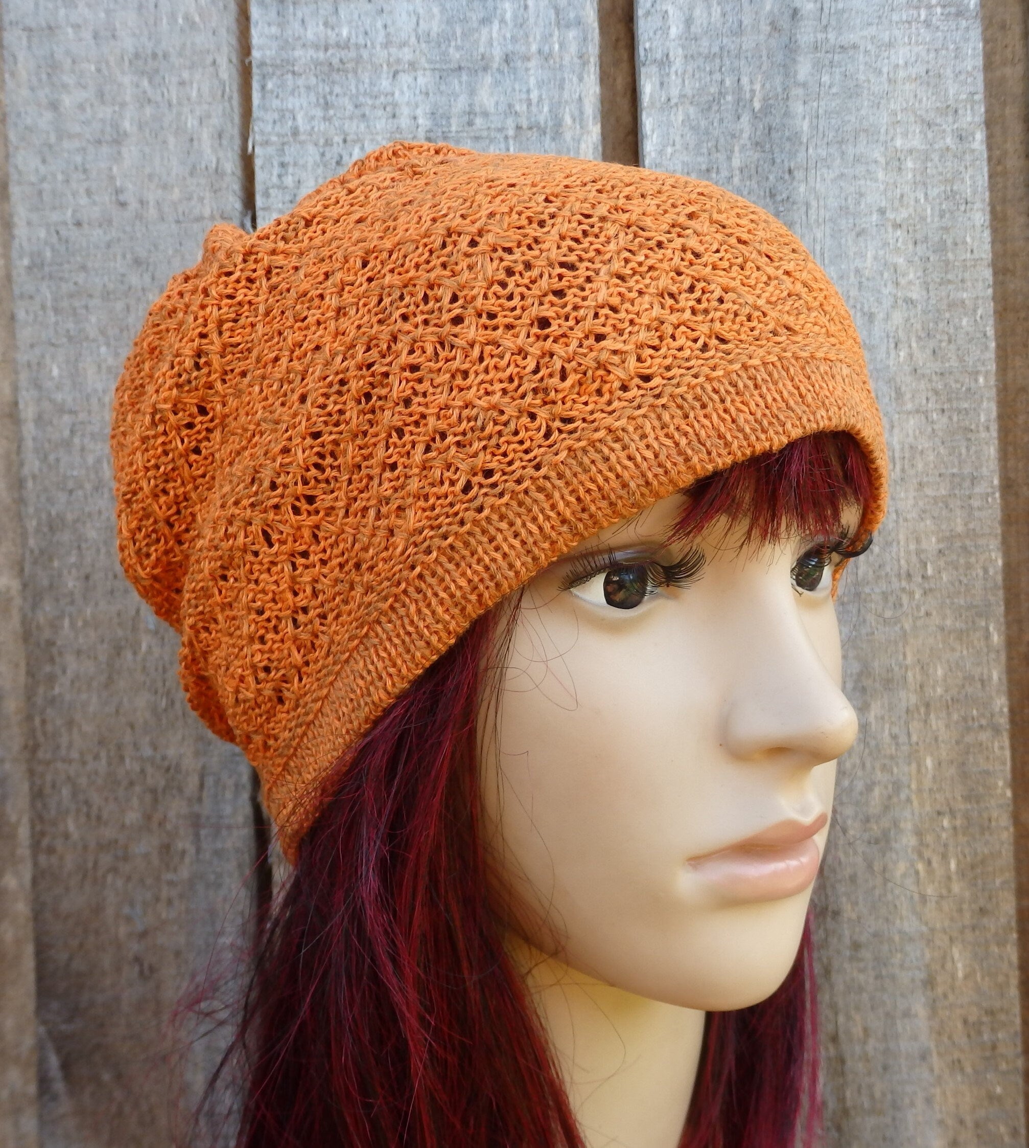 Knitted Linen Summer Hat | Breathable Lace Beanie for Men & Women