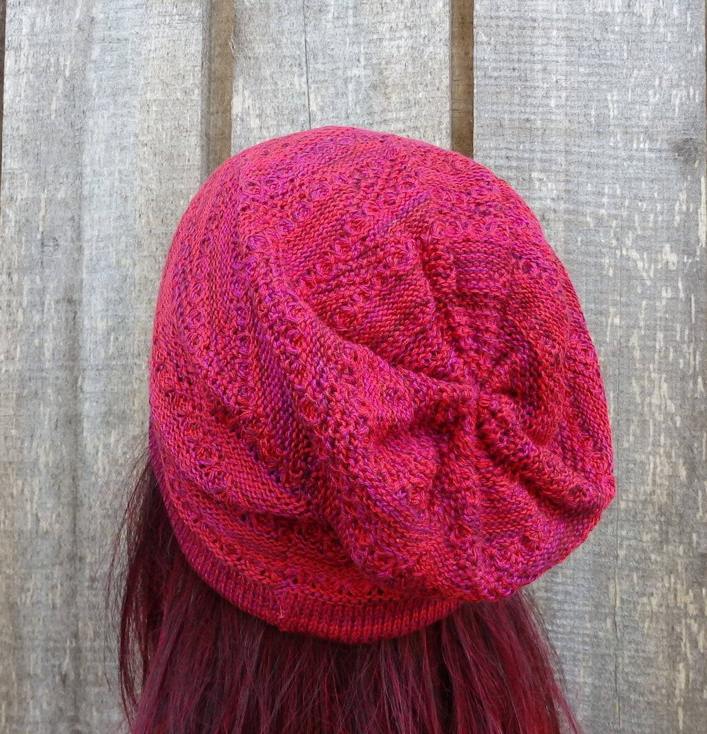 Knitted Cotton Summer Hat: Women's Beanie, Machine Washable