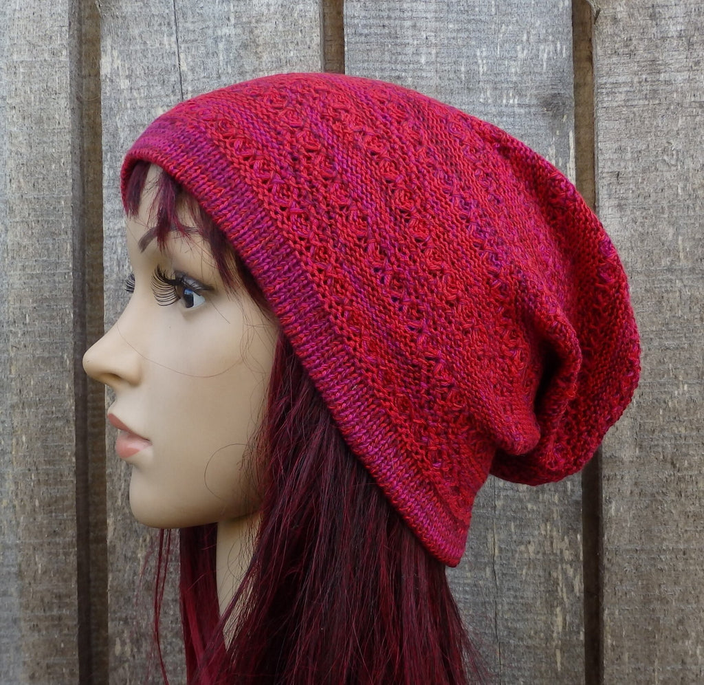 Knitted Cotton Summer Hat: Women's Beanie, Machine Washable