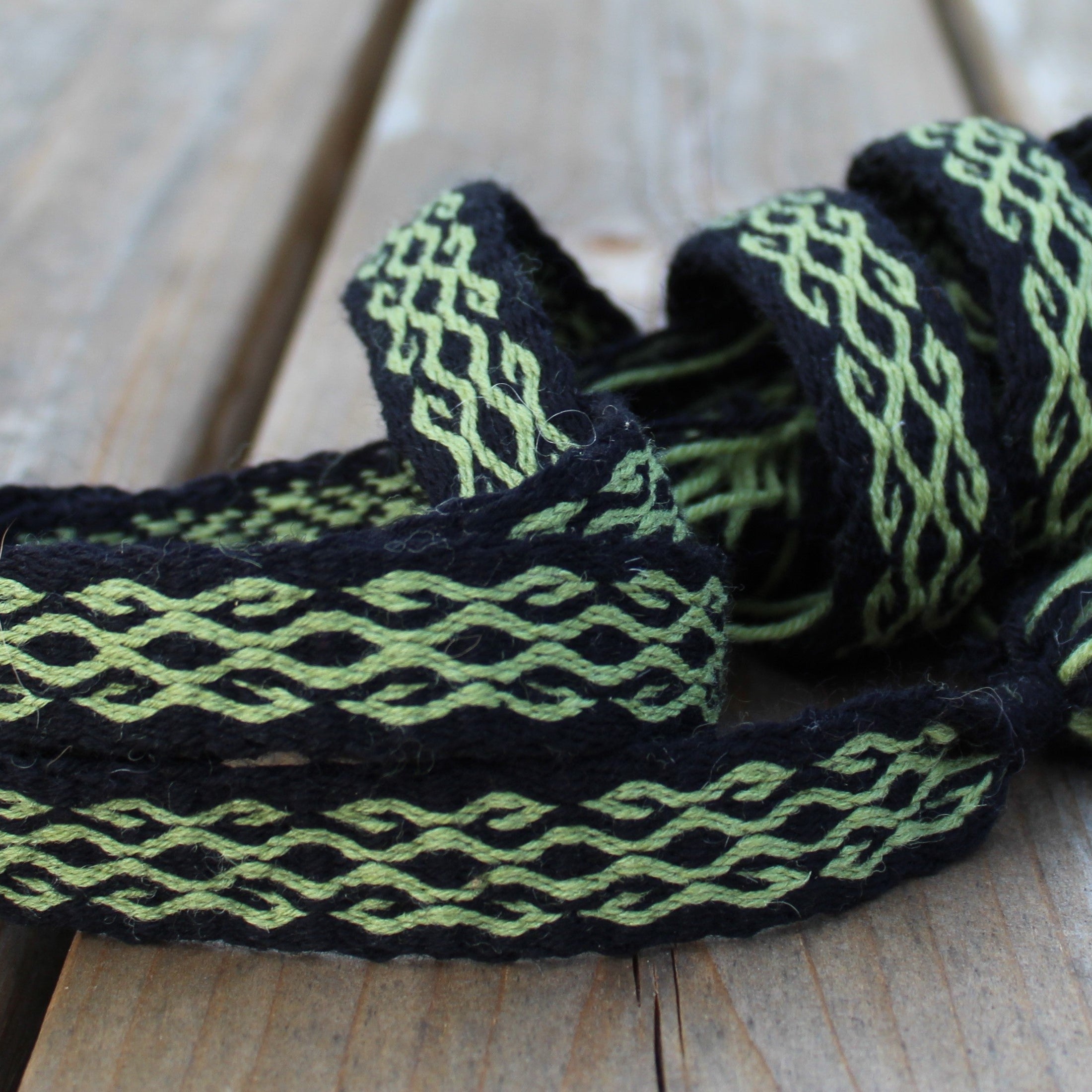 card weaving wool belt 