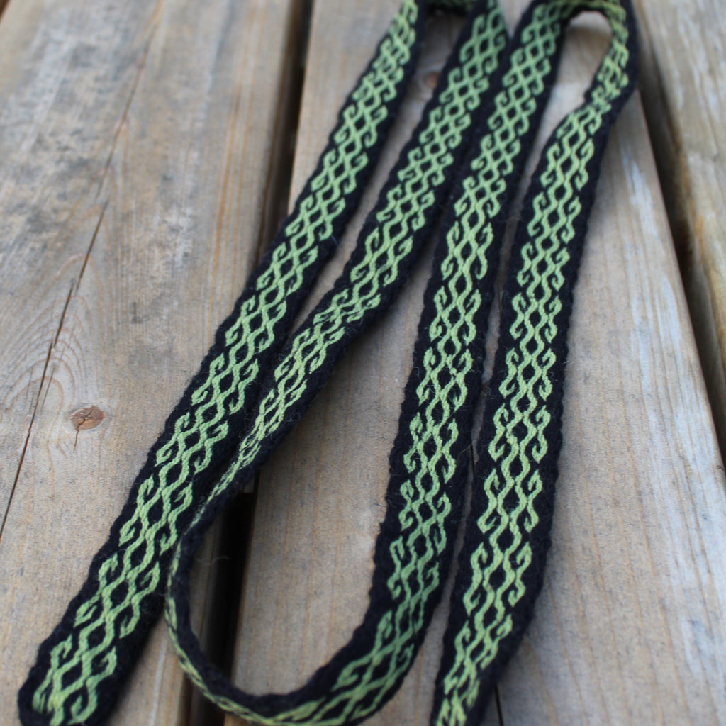 tablet weaving wool belt