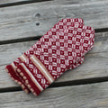 red white mittens