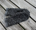 Knitted Fair Isle Wool Mittens:  Warm Latvian Gloves