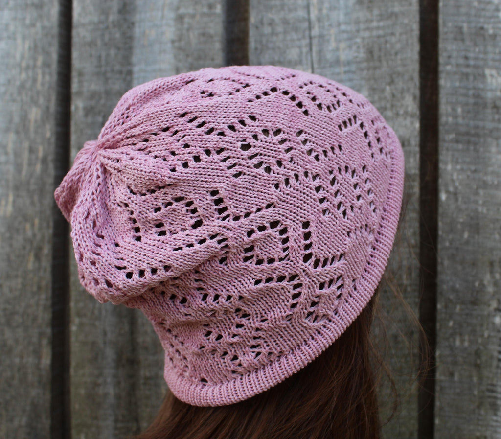 Knitting Breathable Cotton Summer Hat
