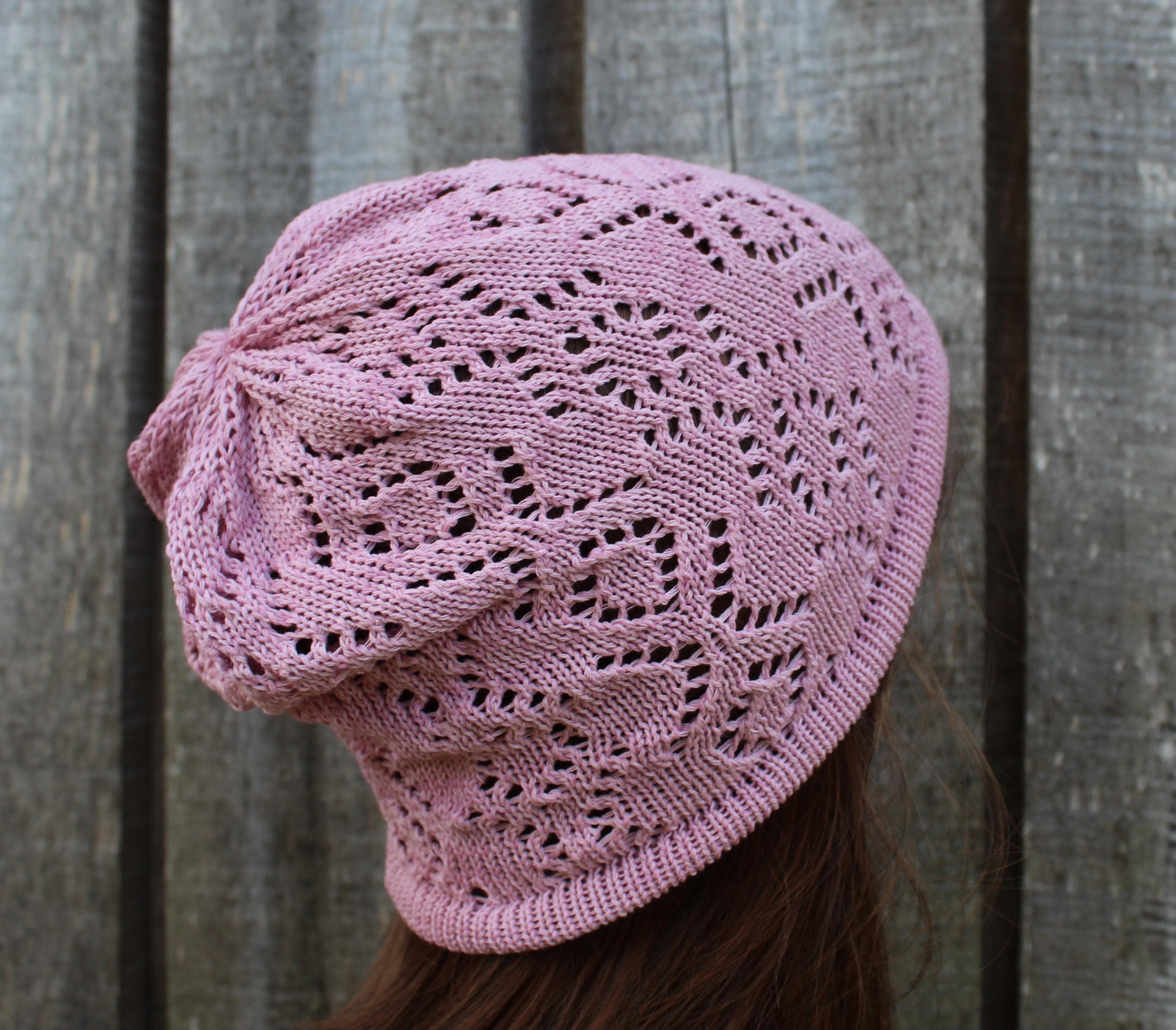 Knitting Breathable Cotton Summer Hat