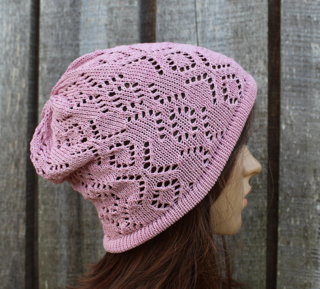 Knitting Breathable Cotton Summer Hat