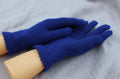 Merinowolle Strick-Fingerhandschuhe, Größe M Handwärmer